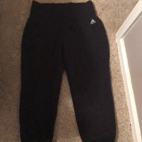 Black Adidas Capri Joggers | Poshmark